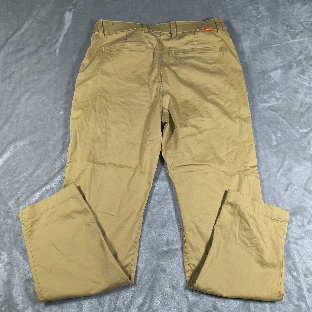 Nike Chino Pants Mens 32x320 Tan Dri Fit Stretch Chino Golf Lightweight - Picture 2 of 11